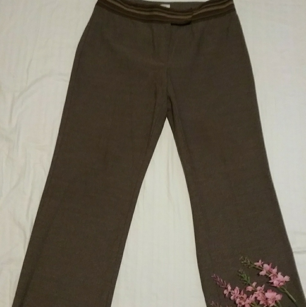 Liz Claiborne women's brown dress pants